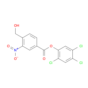 Benzoic acid, 4-(hydroxymethyl)-3-nitro-, 2,4,5-trichlorophenyl ester