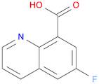 8-Quinolinecarboxylic acid, 6-fluoro-