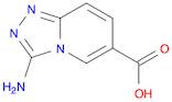 1,2,4-Triazolo[4,3-a]pyridine-6-carboxylic acid, 3-amino-