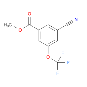 Benzoic acid, 3-cyano-5-(trifluoromethoxy)-, methyl ester