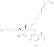 L-Leucine, N-formyl-, (1S)-1-[(2S,3S)-3-carboxy-2-hydroxynonyl]dodecyl ester