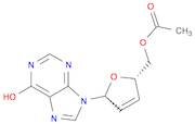 Inosine, 2',3'-didehydro-2',3'-dideoxy-, 5'-acetate