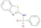 Benzenesulfonamide, N-2-benzothiazolyl-