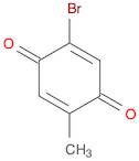 2,5-Cyclohexadiene-1,4-dione, 2-bromo-5-methyl-