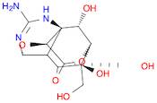 6,10-Epoxy-4,8,11a-metheno-11aH-oxocino[4,3-f][1,3,5]oxadiazepine-6,9,11-triol, 2-amino-1,4,5a,6...