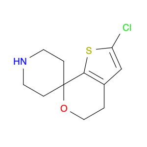 Spiro[piperidine-4,7'-[7H]thieno[2,3-c]pyran], 2'-chloro-4',5'-dihydro-