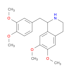 Isoquinoline, 1-[(3,4-dimethoxyphenyl)methyl]-1,2,3,4-tetrahydro-6,7-dimethoxy-