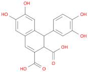 2,3-Naphthalenedicarboxylic acid, 1-(3,4-dihydroxyphenyl)-1,2-dihydro-6,7-dihydroxy-