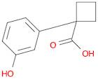 Cyclobutanecarboxylic acid, 1-(3-hydroxyphenyl)-