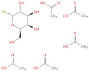 α-D-Galactopyranose, 1-thio-, 1,2,3,4,6-pentaacetate