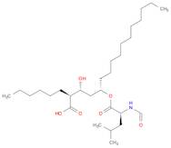 L-Leucine, N-formyl-, (1S)-1-[(2R,3S)-3-carboxy-2-hydroxynonyl]dodecyl ester