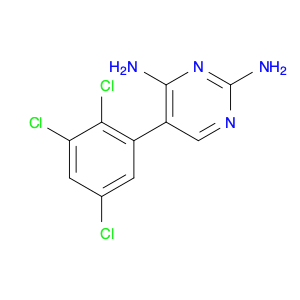 2,4-Pyrimidinediamine, 5-(2,3,5-trichlorophenyl)-