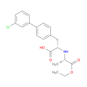 [1,1'-Biphenyl]-4-propanoic acid, 3'-chloro-α-[[(1S)-2-ethoxy-1-methyl-2-oxoethyl]amino]-, (αS)-