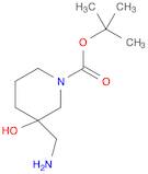 1-Piperidinecarboxylic acid, 3-(aminomethyl)-3-hydroxy-, 1,1-dimethylethyl ester