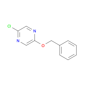 Pyrazine, 2-chloro-5-(phenylmethoxy)-