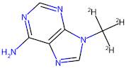 9H-Purin-6-amine, 9-(methyl-d3)- (9CI)