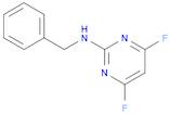 2-Pyrimidinamine, 4,6-difluoro-N-(phenylmethyl)-