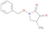 2,3-Pyrrolidinedione, 4-methyl-1-(phenylmethoxy)-