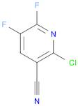 3-Pyridinecarbonitrile, 2-chloro-5,6-difluoro-