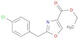 4-Oxazolecarboxylic acid, 2-[(4-chlorophenyl)methyl]-, ethyl ester