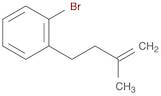 Benzene, 1-bromo-2-(3-methyl-3-buten-1-yl)-