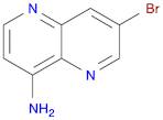 1,5-Naphthyridin-4-amine, 7-bromo-