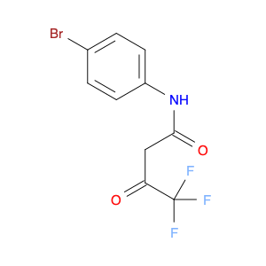 Butanamide, N-(4-bromophenyl)-4,4,4-trifluoro-3-oxo-