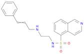 5-Isoquinolinesulfonamide, N-[2-[(3-phenyl-2-propen-1-yl)amino]ethyl]-