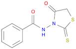 Benzamide, N-(4-oxo-2-thioxo-3-thiazolidinyl)-