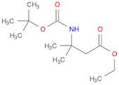 Butanoic acid, 3-[[(1,1-dimethylethoxy)carbonyl]amino]-3-methyl-, ethyl ester