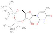 Uridine, 5-methyl-3',5'-O-[1,1,3,3-tetrakis(1-methylethyl)-1,3-disiloxanediyl]-