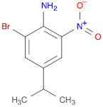 Benzenamine, 2-bromo-4-(1-methylethyl)-6-nitro-