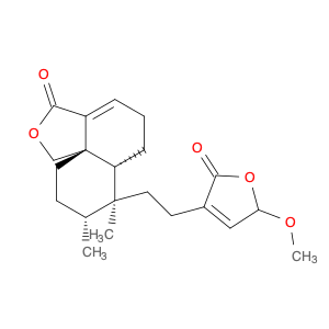 1H-Naphtho[1,8a-c]furan-3(5H)-one, 7-[2-(2,5-dihydro-5-methoxy-2-oxo-3-furanyl)ethyl]-6,6a,7,8,9,1…