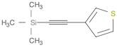 Thiophene, 3-[2-(trimethylsilyl)ethynyl]-