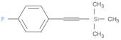 Benzene, 1-fluoro-4-[2-(trimethylsilyl)ethynyl]-