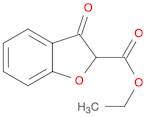 2-Benzofurancarboxylic acid, 2,3-dihydro-3-oxo-, ethyl ester