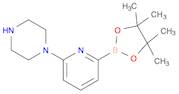 Piperazine, 1-[6-(4,4,5,5-tetramethyl-1,3,2-dioxaborolan-2-yl)-2-pyridinyl]-