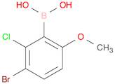 Boronic acid, B-(3-bromo-2-chloro-6-methoxyphenyl)-