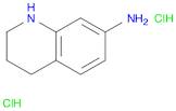 7-Quinolinamine, 1,2,3,4-tetrahydro-, hydrochloride (1:2)