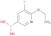 Boronic acid, B-(6-ethoxy-5-fluoro-3-pyridinyl)-