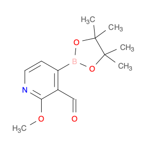 3-Pyridinecarboxaldehyde, 2-methoxy-4-(4,4,5,5-tetramethyl-1,3,2-dioxaborolan-2-yl)-