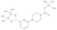 1-Piperazinecarboxylic acid, 4-[6-(4,4,5,5-tetramethyl-1,3,2-dioxaborolan-2-yl)-2-pyridinyl]-, 1...