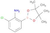 Benzenamine, 2-chloro-6-(4,4,5,5-tetramethyl-1,3,2-dioxaborolan-2-yl)-