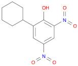 Phenol, 2-cyclohexyl-4,6-dinitro-