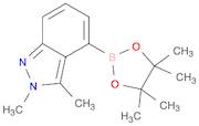 2H-Indazole, 2,3-dimethyl-4-(4,4,5,5-tetramethyl-1,3,2-dioxaborolan-2-yl)-