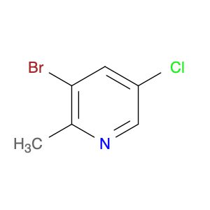 Pyridine, 3-bromo-5-chloro-2-methyl-