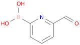 Boronic acid, B-(6-formyl-2-pyridinyl)-