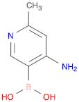 Boronic acid, B-(4-amino-6-methyl-3-pyridinyl)-