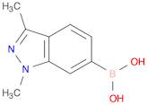 Boronic acid, B-(1,3-dimethyl-1H-indazol-6-yl)-