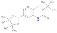 Carbamic acid, N-[2-fluoro-5-(4,4,5,5-tetramethyl-1,3,2-dioxaborolan-2-yl)-3-pyridinyl]-, 1,1-dime…